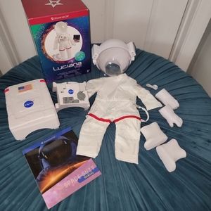NIB American Girl Luciana NASA space suit complete